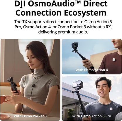 DJI 6941565991461 Mic Mini Transmitter Infinity Black Wireless