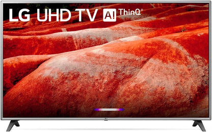 LG E1 75UM7570PUD 75" 4K Smart LED TV w/ Soundbar Bundle