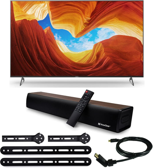 Sony XBR-75X900H 75-Inch 4K UHD Smart LED TV Bundle