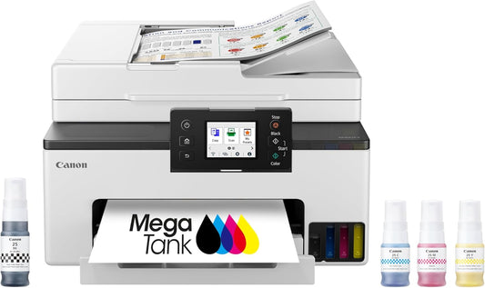 Canon 6171C002 MegaTank GX2020 Wireless All-in-One Printer