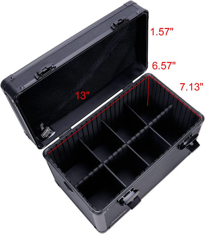 Vaultz VZ00122 Portable Locking Safe Box Black