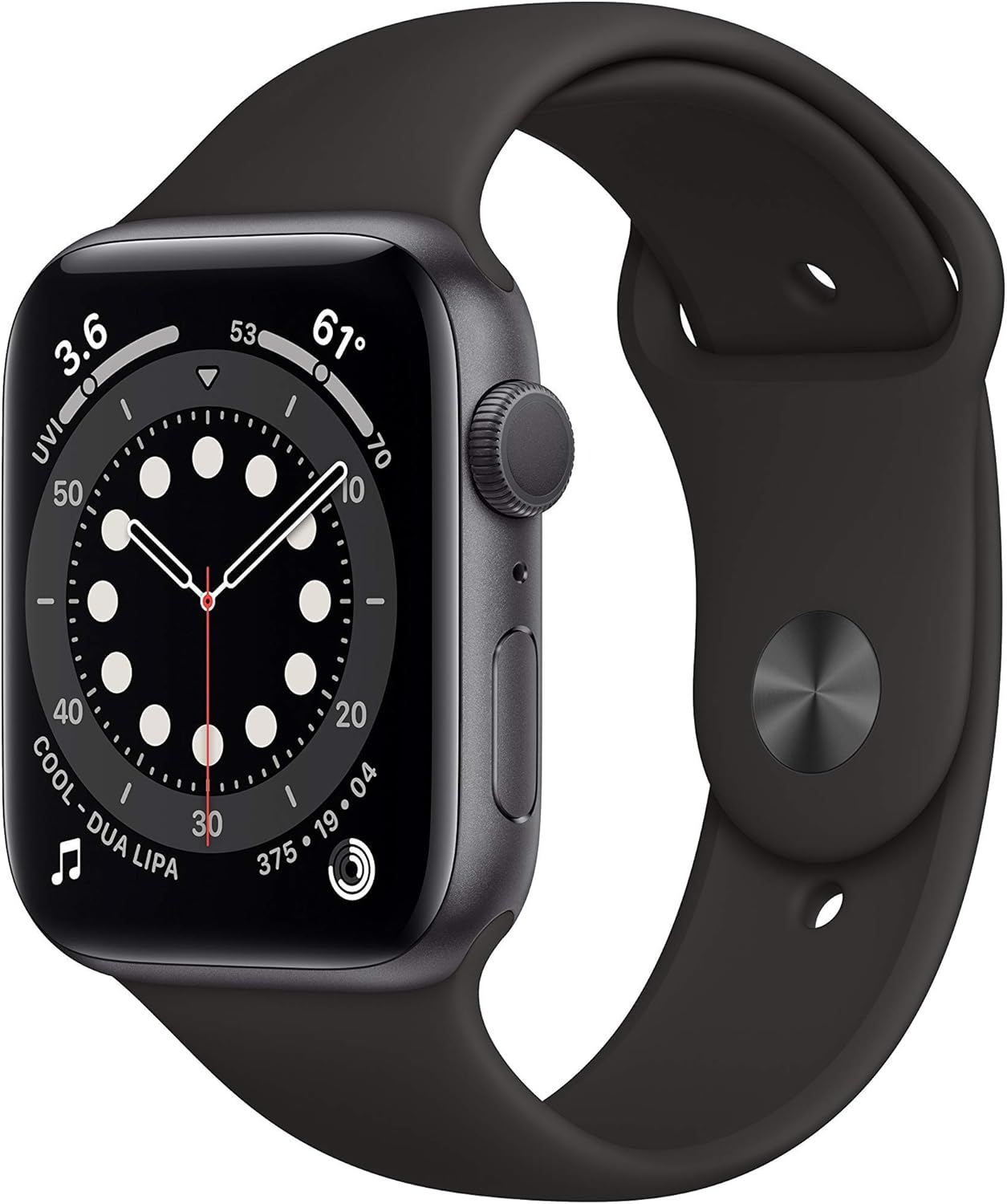 Apple A2292 Watch Series 6 GPS, 44mm Space Gray (Renewed)