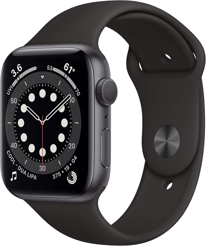 Apple A2292 Watch Series 6 GPS, 44mm Space Gray (Renewed)