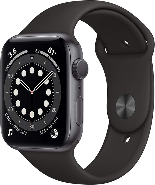 Apple A2292 Watch Series 6 GPS, 44mm Space Gray (Renewed)