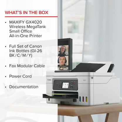 Canon 5779C002 Megatank GX4020 Wireless All-in-One Printer