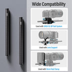 Sirui AM-CR200 15mm Carbon Fiber Camera Rail Rods, 8 inch (2-Pack)