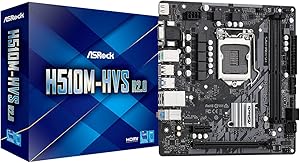 ASRock 90-MXBGT0-A0UAYZ H510M-HVS R2.0 LGA1200 Motherboard — main product image