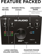 M-Audio AIR 192|4 USB-C Audio Interface Studio Recording