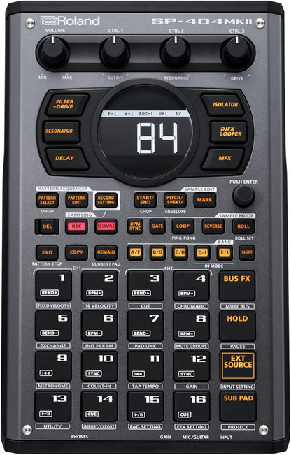 Roland SP-404MKII Sampler & Effector Bundle