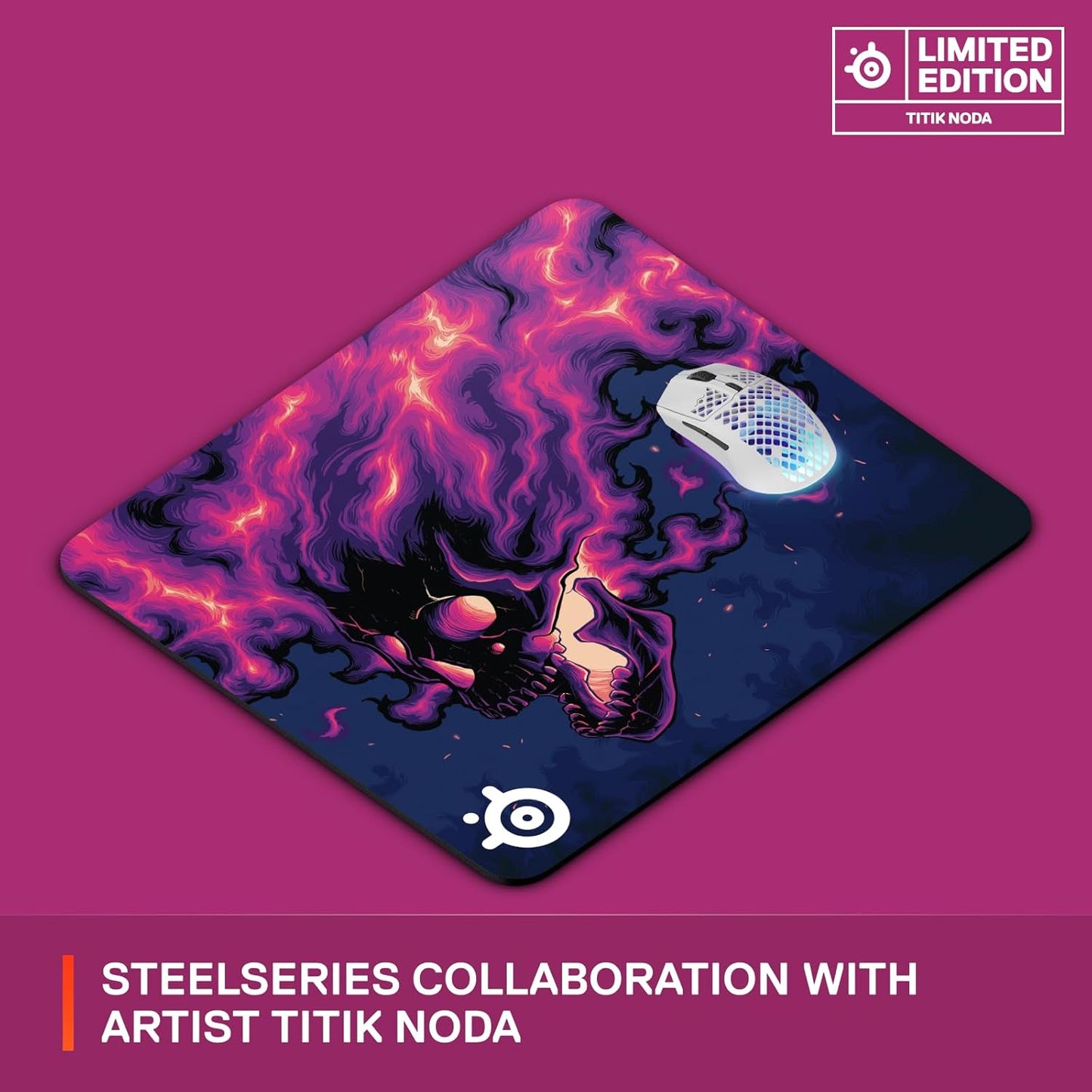 SteelSeries 63437 QcK Titik Noda Artist Gaming Mousepad