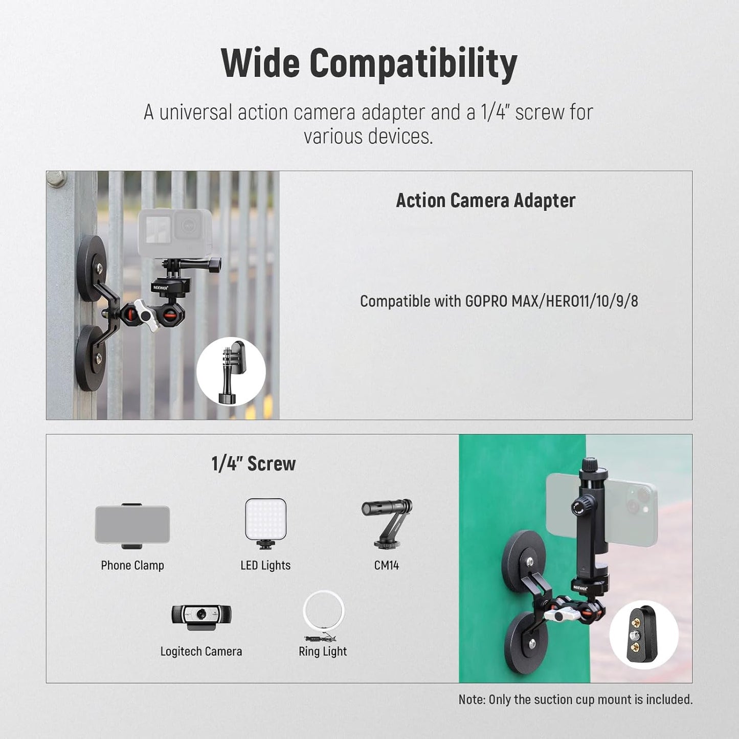 Neewer FL-GP15 Magnetic Action Camera Mount Magic Arm