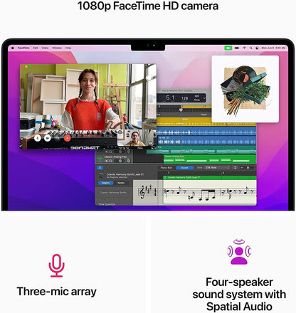 Apple MLY33LLA MacBook Air 2022 M2 8GB 256GB SSD - Renewed