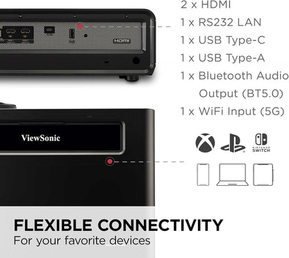 ViewSonic X1-4KPRO 4K UHD LED Google TV Projector