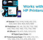 HP C6657AN#140 57 Tri-Color Ink Cartridge