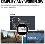 Elgato Stream Deck Pedal Hands-Free Controller Renewed