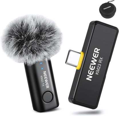 Neewer 21000097 Wireless Lavalier Microphone USB-C