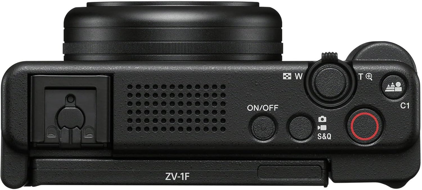 Sony CRT2SNZV1FB ZV-1F Vlogging Camera (Renewed)