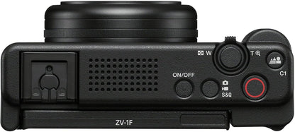 Sony CRT2SNZV1FB ZV-1F Vlogging Camera (Renewed)