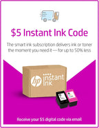 HP Instant Ink $5 Prepaid Code for Ink & Toner