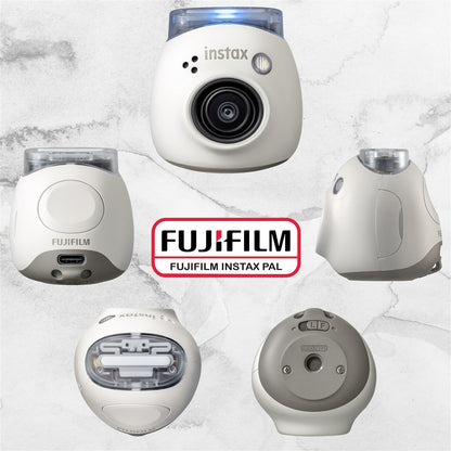 Fujifilm PAL Instax Digital Camera - Milky White Bundle