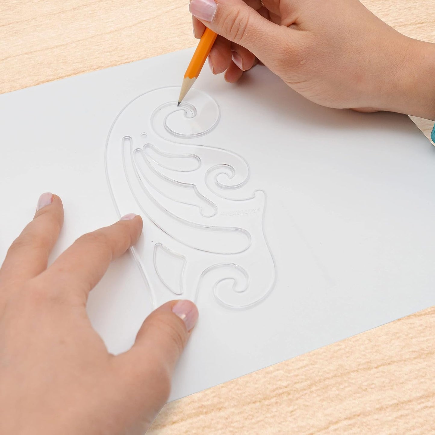 Westcott FC-8 French Curve Template Set (8-Piece)