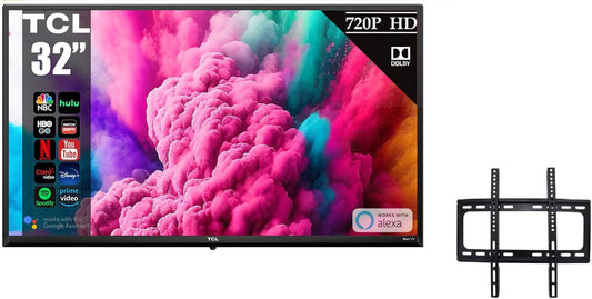 TCL 32S331 32-Inch HD Smart LED TV Renewed No Stand