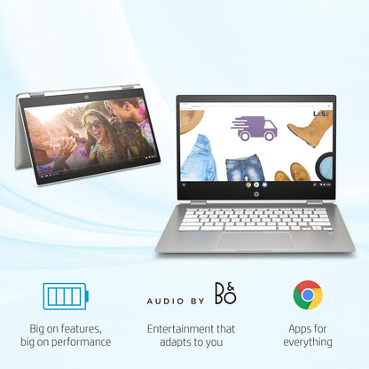 HP 14b-ca0010nr Chromebook x360 14" Touchscreen Intel Celeron