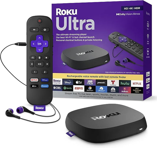 Roku 4802R Ultra 4K HDR Dolby Vision Streaming Device