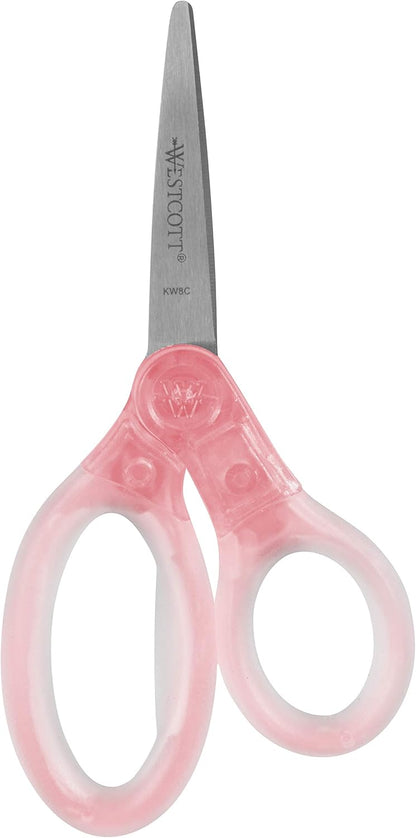 Westcott 67550 Jellies 5" Kids Scissors 12 Pack