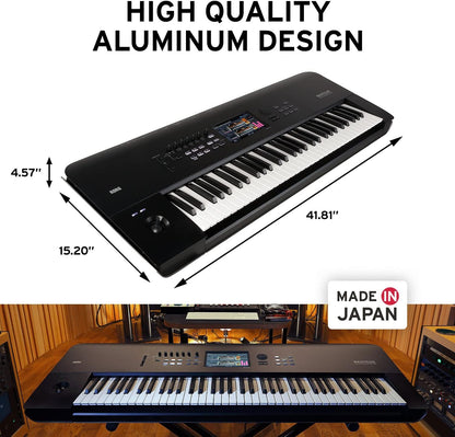 Korg NAUTILUS61 Workstation Keyboard Black Synth