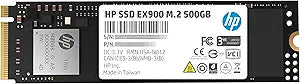 HP 2YY44AA#ABC EX900 500GB NVMe M.2 Internal SSD
