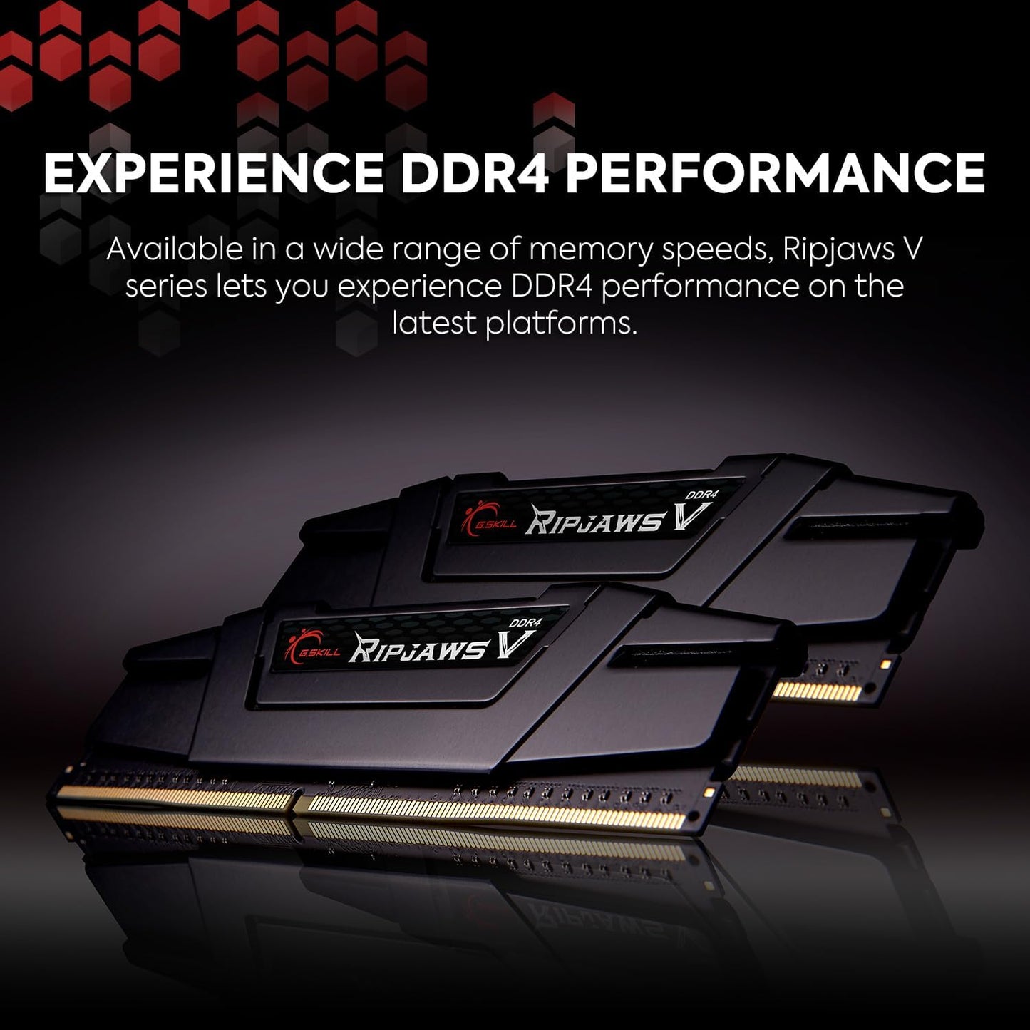 G.Skill F4-4000C18D-32GVK Ripjaws V 32GB DDR4 4000MHz RAM