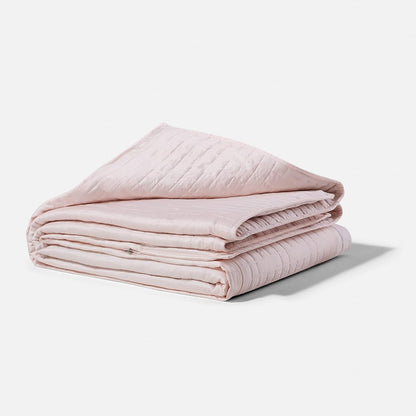 Gravity Cooling Weighted Blanket - 15lbs, Pink