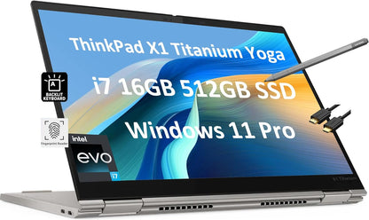 Lenovo ThinkPad X1 Titanium Yoga i7 Touchscreen Laptop