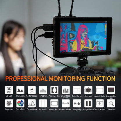 FEELWORLD F7 PLUS-ANP75-AMC7 1200nit Touchscreen Monitor Kit