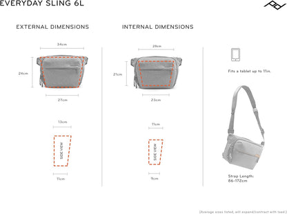 Peak Design Everyday Sling 6L Camera Bag