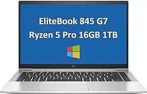 HP Elitebook 845 G7 14" FHD Ryzen 5 Laptop 16GB 1TB SSD Bundle