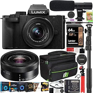 Panasonic E4PNDCG100KK Lumix G100 4K Vlogging Camera Kit