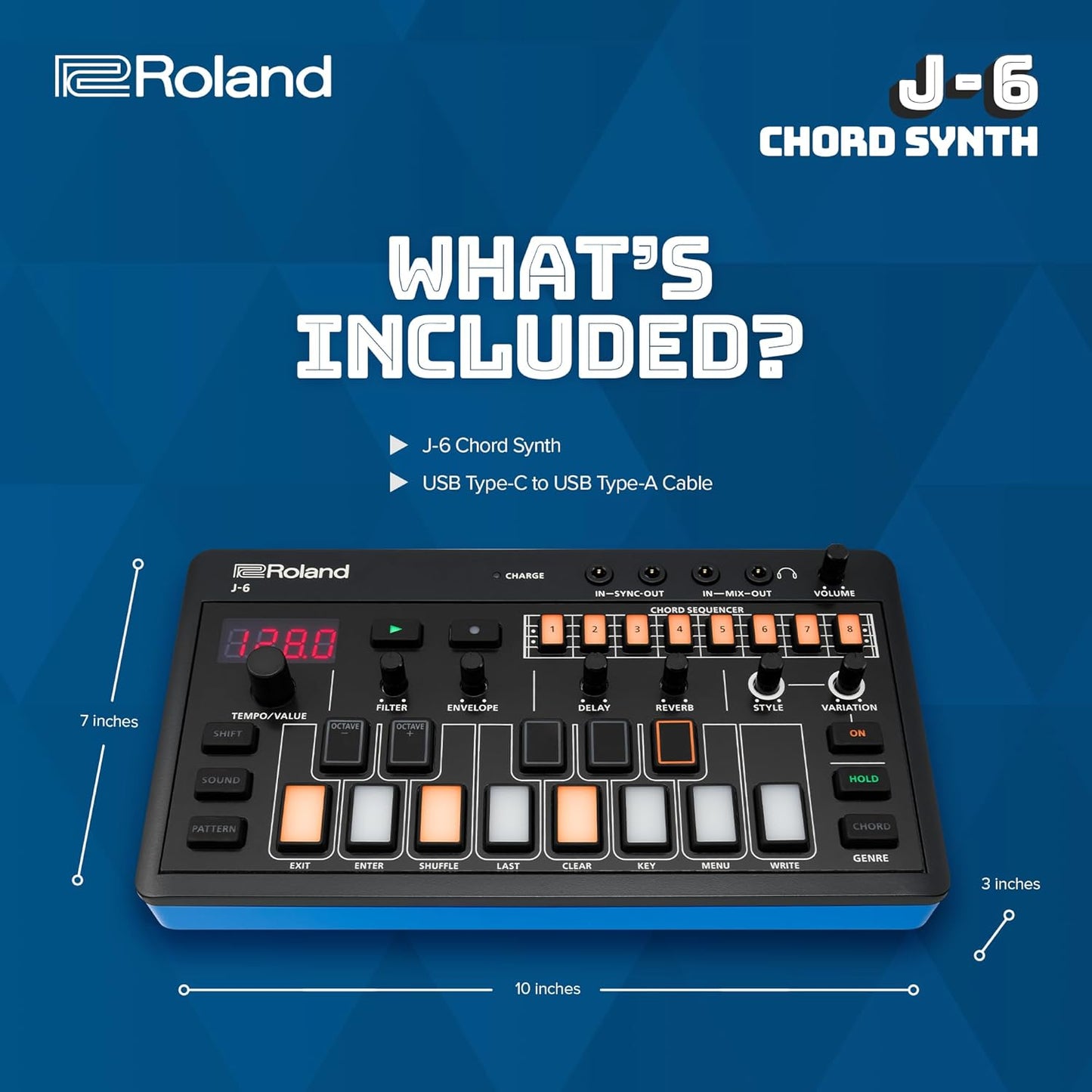 Roland J-6 AIRA Compact: Portable Chord Synth Machine
