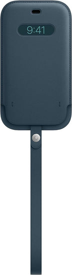 Apple iPhone 12/12 Pro Leather Sleeve Baltic Blue MagSafe