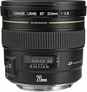 Canon 2509A003 EF 20mm f/2.8 USM Wide-Angle Lens