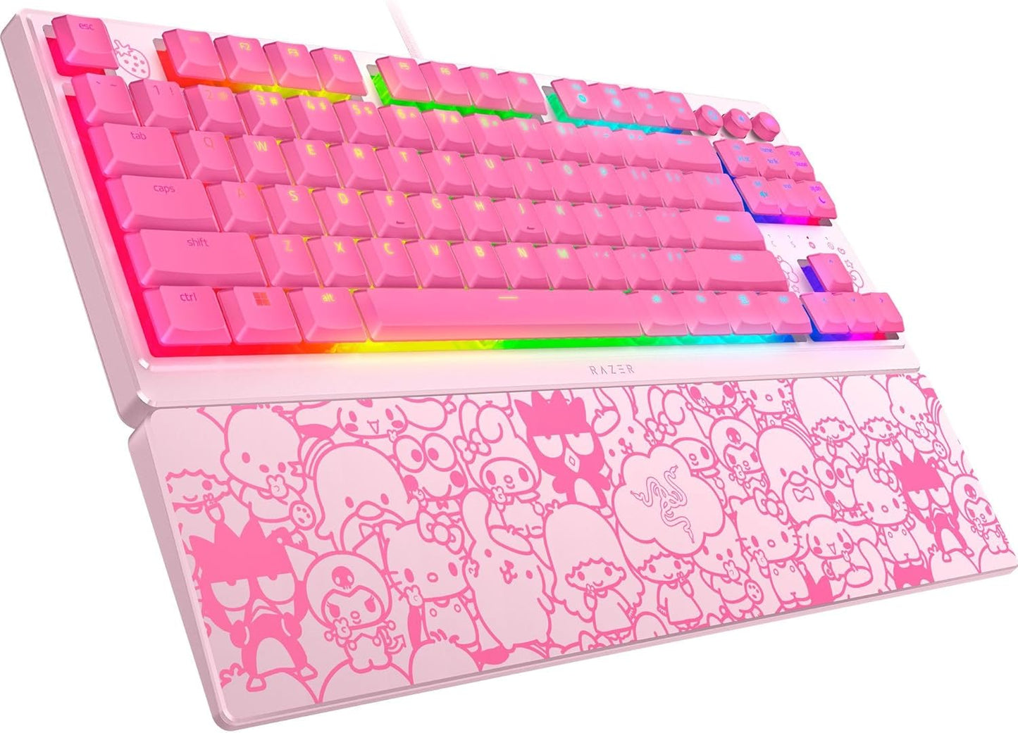 Razer RZ03-04881900-R3M1 Ornata V3 TKL Hello Kitty Keyboard
