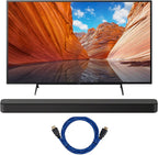 Sony KD43X80J 43-Inch 4K TV Soundbar Bundle