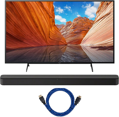 Sony KD43X80J 43-Inch 4K TV Soundbar Bundle