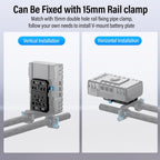 Sirui SC-VM-B Mini V Mount Battery Plate Adapter