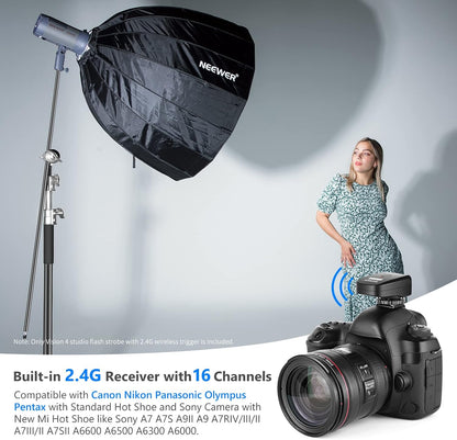 Neewer 10089553 Vision 4 300W Cordless Studio Flash Strobe