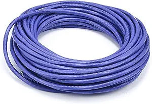 Monoprice 102163 50ft Purple Cat5e Ethernet Cable — main product image