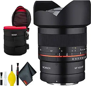 Rokinon RF14-C 14mm f/2.8 Lens Canon RF Mount Bundle