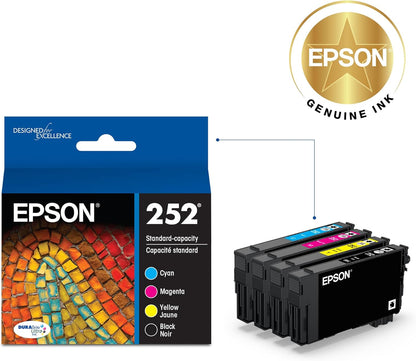 Epson T252120-BCS Ink Cartridges: Black & Color Combo Pack