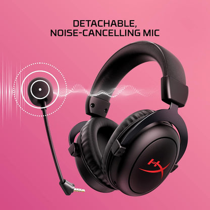 HyperX 6Y2G8AA Cloud II Core Wireless Gaming Headset - DTS Audio